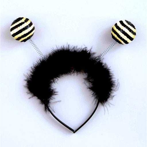 Sequin Bumble Bee Antenna Headband - Make It Up Costumes 