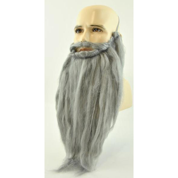 Fake 14" Long Beard and Mustache - Make It Up Costumes 