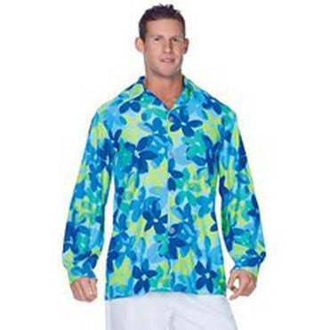 Men's Flower Power Hippie Shirt - Make It Up Costumes 