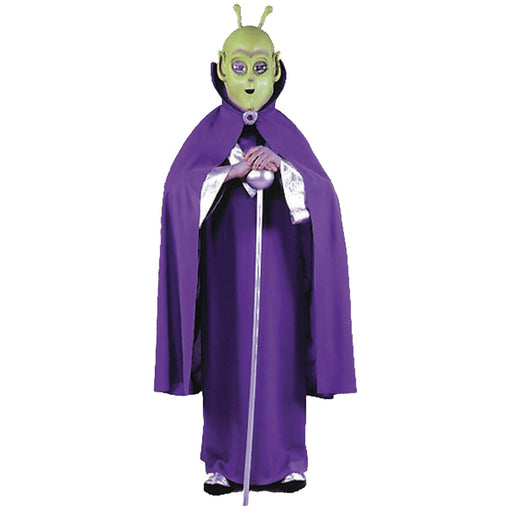 Alien Mask With Cape Child Costume - Make It Up Costumes 