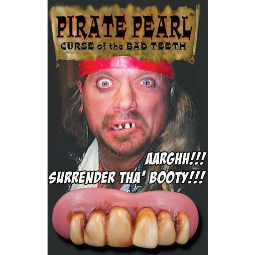 Billy-Bob Fake Pirate Teeth - Pirate Pearls - Make It Up Costumes 
