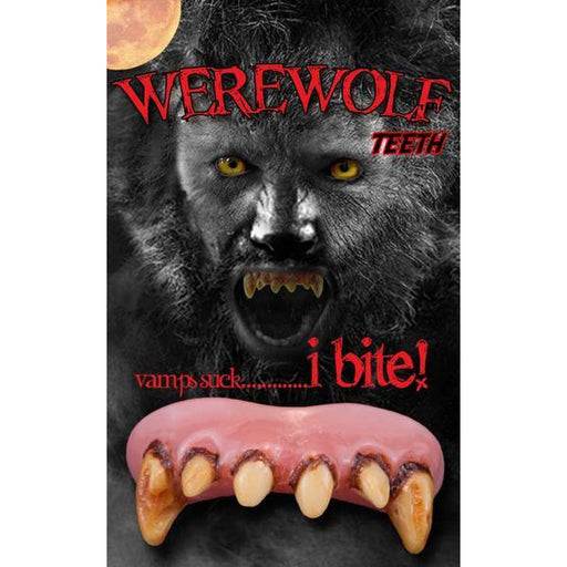 Billy-Bob Fake Werewolf Fangs - Make It Up Costumes 