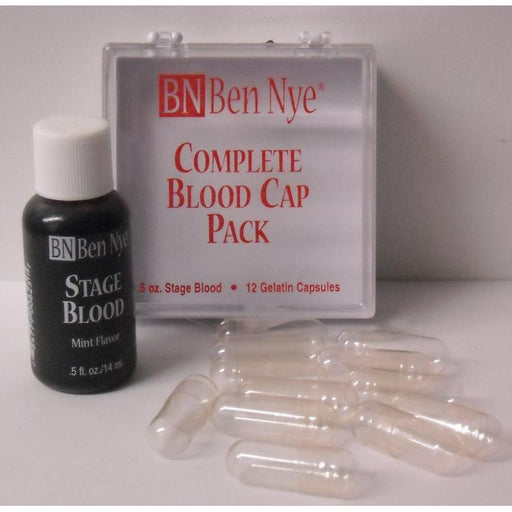 Ben Nye Complete Fake Blood Kit - Make It Up Costumes 