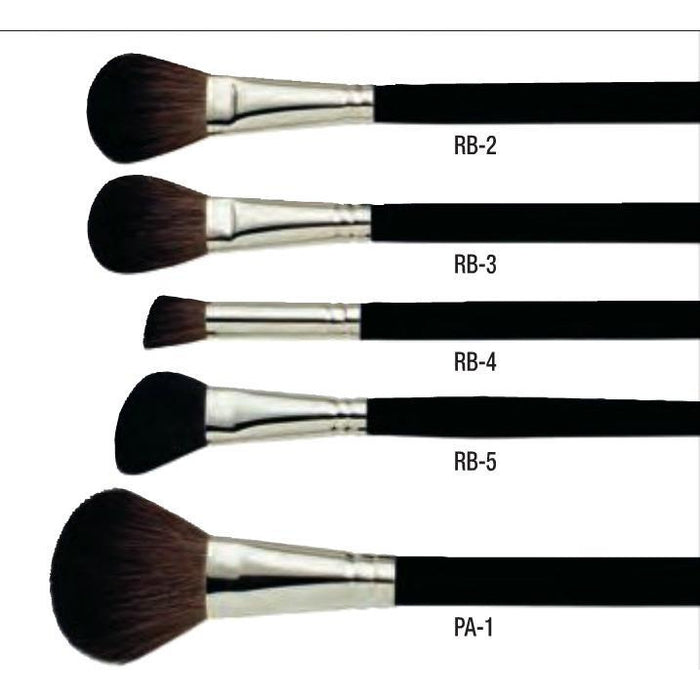 Ben Nye Professional Rouge and Powder Makeup Brushes - Make It Up Costumes 