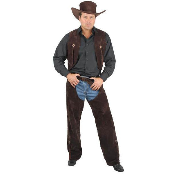 Felt Cowboy Chaps and Vest, Cowboy Outfit, Cowboy Costume for