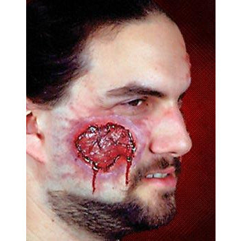 Woochie Fake Open Wound Prosthetic - Make It Up Costumes 