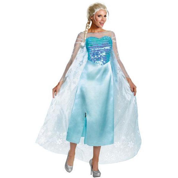 Disney's Frozen Deluxe Adult Elsa Costume - Make It Up Costumes 
