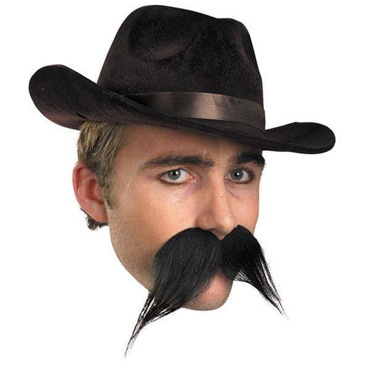 Moustache Cowboy - Maquillage The Wild West Barbes, Moustaches Le  Deguisement.com