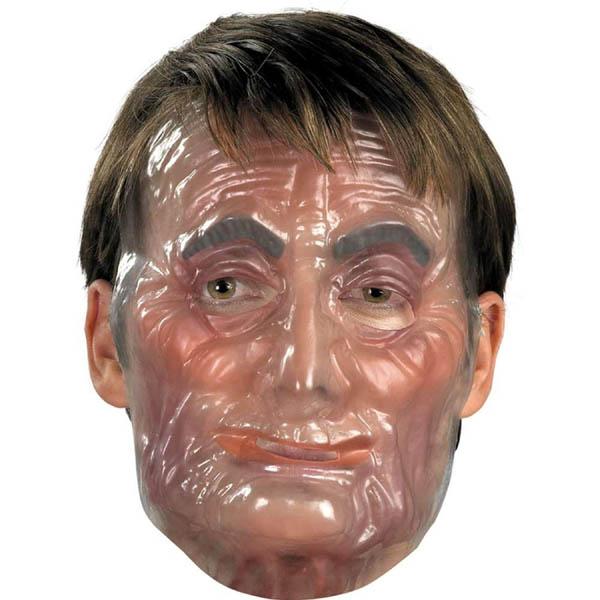 Clear Transparent Old Man Mask - Make It Up Costumes 