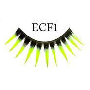 Black Light Lashes - Yellow and Black - Make It Up Costumes 