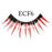 Black Light Lashes - Red and Black - Make It Up Costumes 