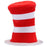 Deluxe Cat in the Hat Top Hat - Make It Up Costumes 