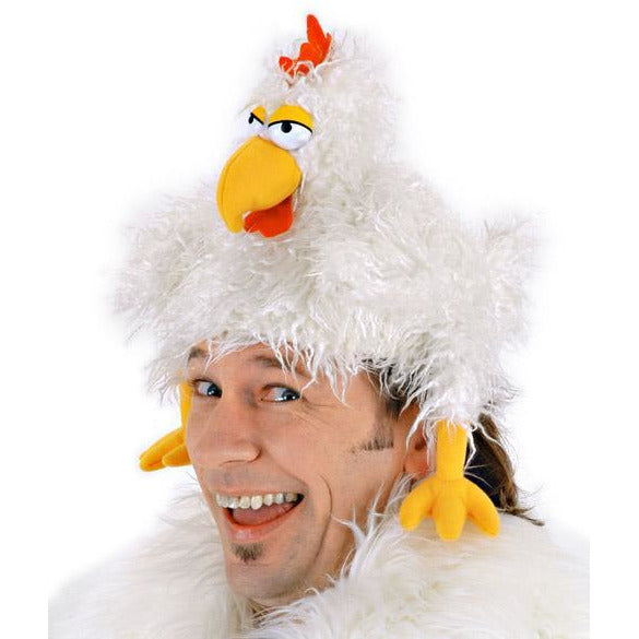 Chicken Hat - Make It Up Costumes 