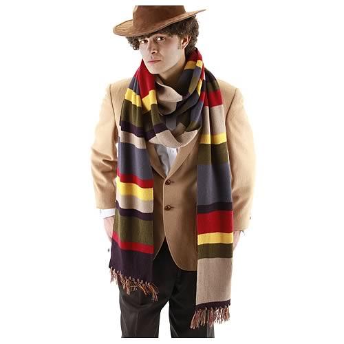 Fourth Doctor Deluxe Long Scarf - Make It Up Costumes 
