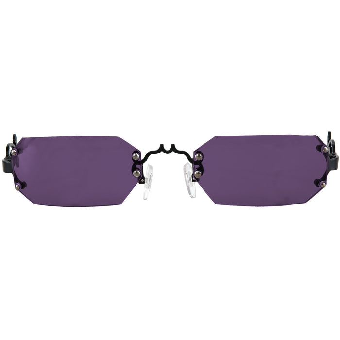 Gothic Vampire Sunglasses with Colored Lenses - Make It Up Costumes 