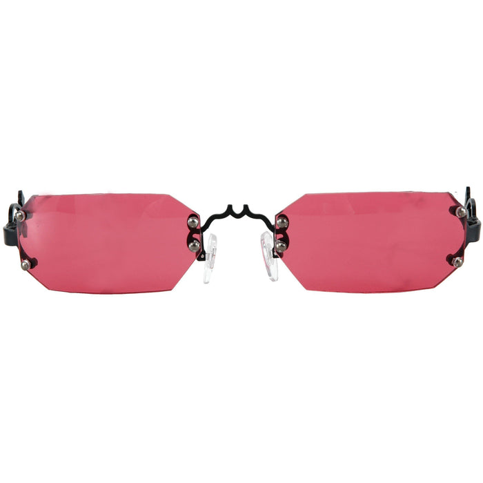 Gothic Vampire Sunglasses with Colored Lenses - Make It Up Costumes 