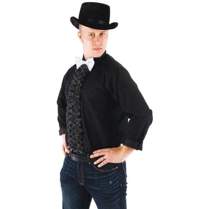 Elope's Insta-Tux Shirt front and Tie - Make It Up Costumes 