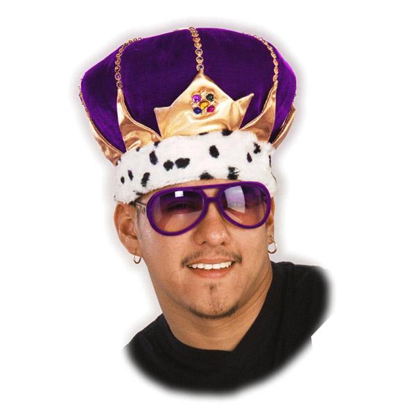 Velvet King's Costume Crown - Make It Up Costumes 
