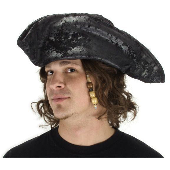 Old Pirate Tricorn Hat - Make It Up Costumes 