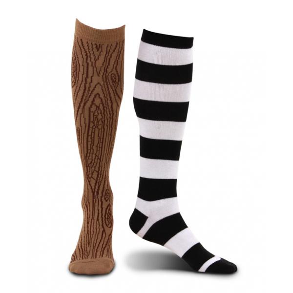 Pirate Socks with Peg Leg - Make It Up Costumes 