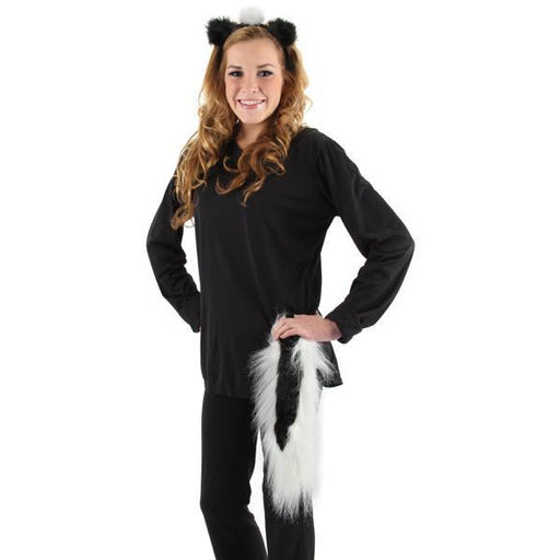 Skunk Costume Ears and Tail Set - Make It Up Costumes 