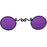 Gothic Sunglasses with Colored Lenses - Make It Up Costumes 