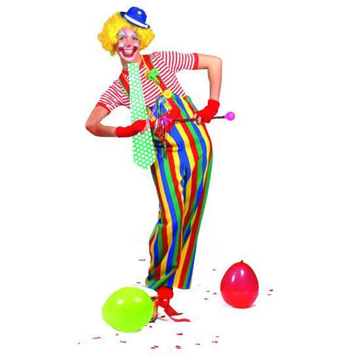 Adult Clown Overalls - Make It Up Costumes 