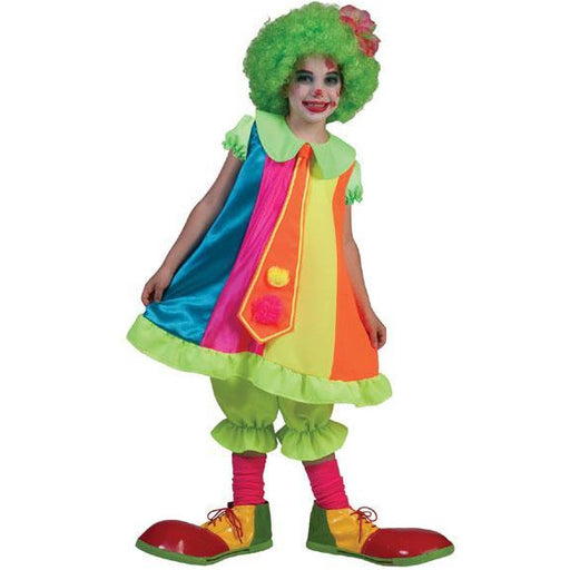 Girl's Silly Billy Clown Costume - Make It Up Costumes 