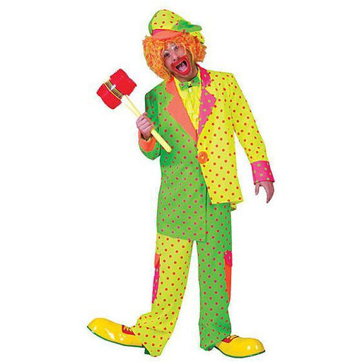 Pokey Dot Clown Costume for Men - Make It Up Costumes 