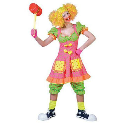 Pokey Dot Clown Costume for Women - Make It Up Costumes 