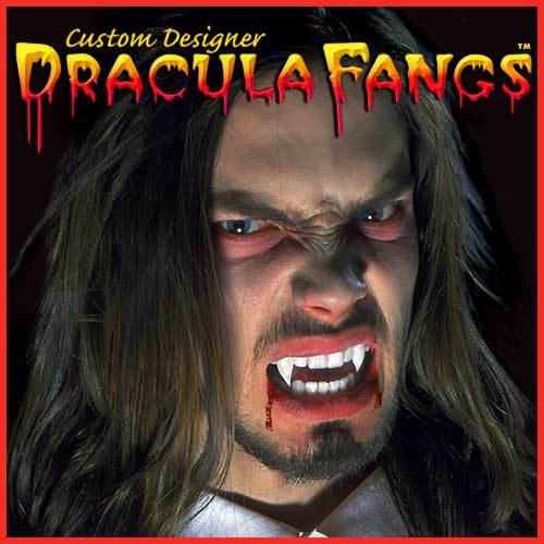 Foothills Custom Fake Vampire Fangs - Dracula - Make It Up Costumes 