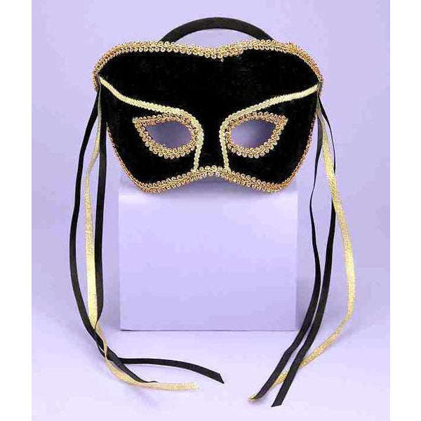 Black Carnival Eye Masks - Make It Up Costumes 