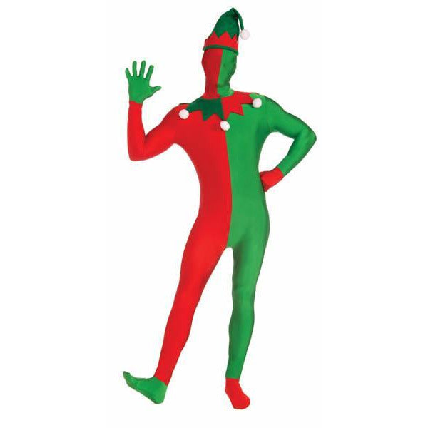 Elf Spandex Bodysuit Costume - Make It Up Costumes 