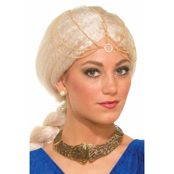 Medieval Golden Chain Headpiece - Make It Up Costumes 
