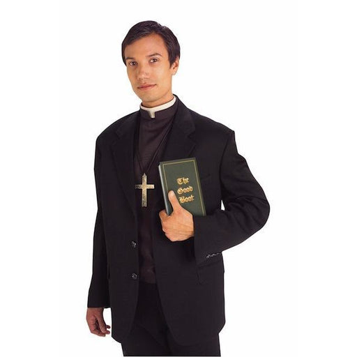 Priest Collar Shirt Front - Make It Up Costumes 