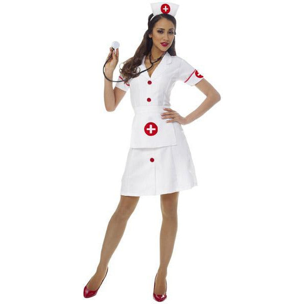 Classic Nurse Costume for Women - Make It Up Costumes 