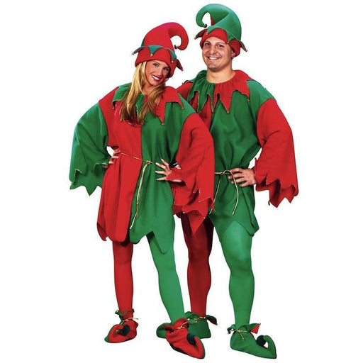 Elegant Christmas Elf Costume for Women and Men - Make It Up Costumes 