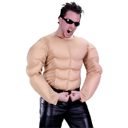 Men’s Padded Muscle Shirt - Make It Up Costumes 