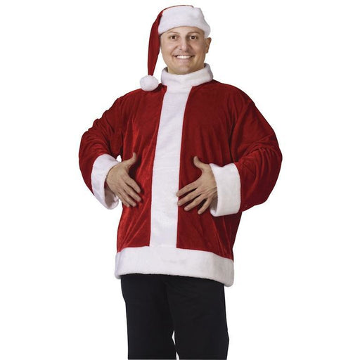 Santa Claus Costume Set - Velour - Make It Up Costumes 