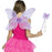 Pastel Fairy Wings and Wand Set - Make It Up Costumes 
