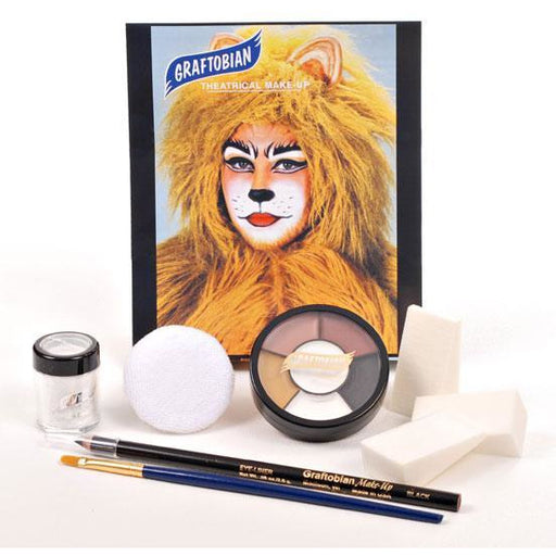 Graftobian Cat Costume Makeup Kit - Make It Up Costumes 