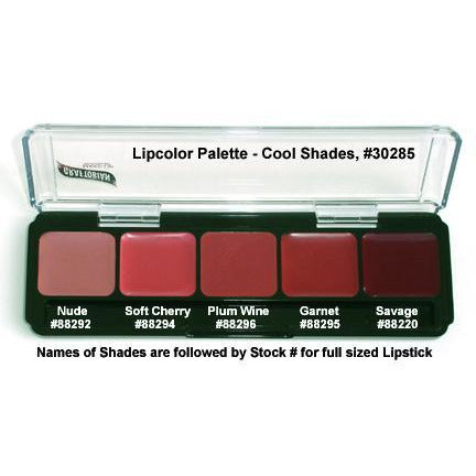 Graftobian Lip Color Palettes - Make It Up Costumes 