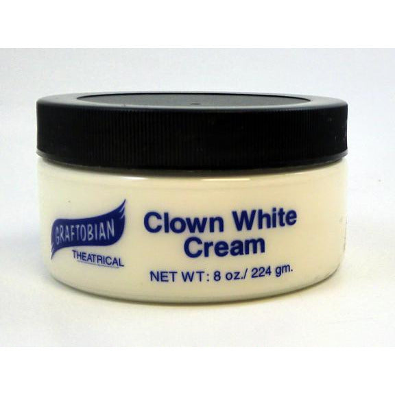 Graftobian Clown White Crème Foundation - Make It Up Costumes 