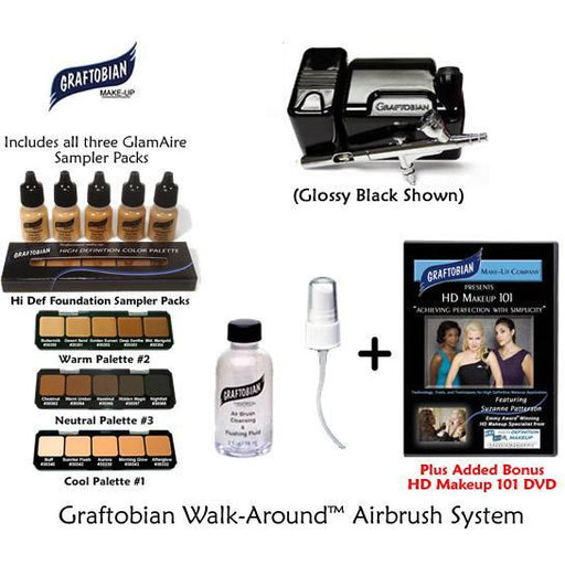 Walk-Around GlamAire Airbrush Makeup System - Make It Up Costumes 