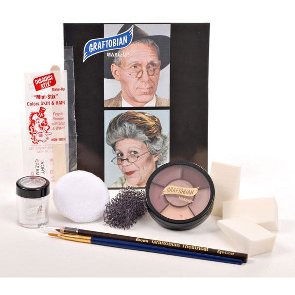 Graftobian Old Age Makeup Kit - Make It Up Costumes 