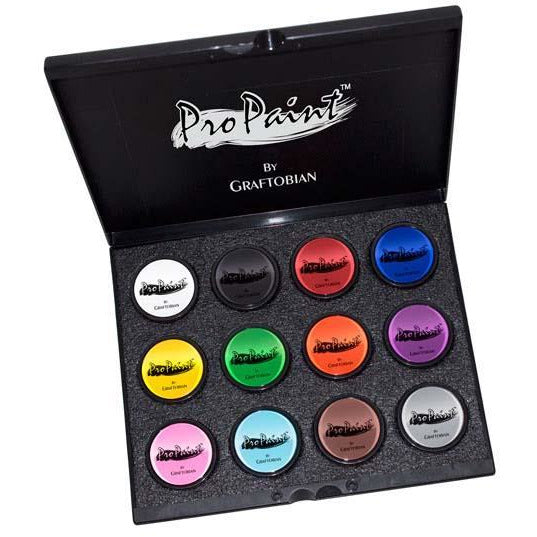 Graftobian ProPaint Face and Body Paint Palettes - Make It Up Costumes 