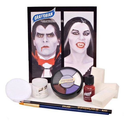 Graftobian Vampire Makeup Kit - Make It Up Costumes 