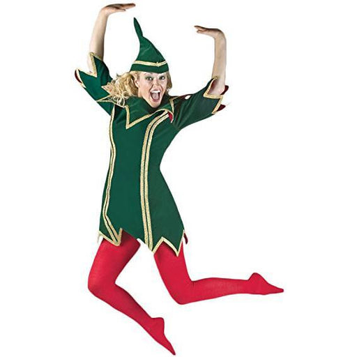 Elf, Female Green Rental Costume for local pick up only - Make It Up Costumes 