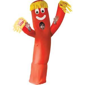 Inflatable Red Wavy Arm Man Adult Costume - Make It Up Costumes 