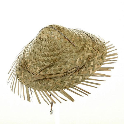 Straw Coolie Hats - Make It Up Costumes 
